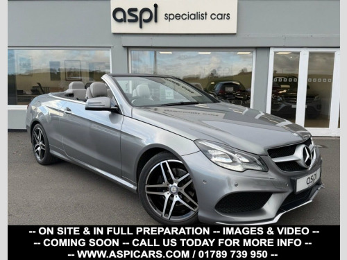 Mercedes-Benz E-Class E200 2.0 E200 AMG Sport Cabriolet 2dr Petrol G-Tronic+