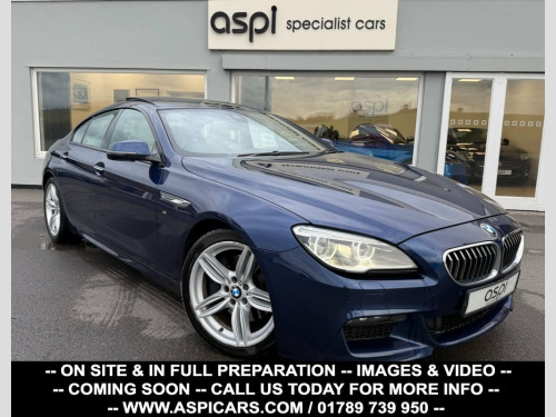 BMW 6 Series  3.0 640d M Sport Saloon 4dr Diesel Auto Euro 6 (s/