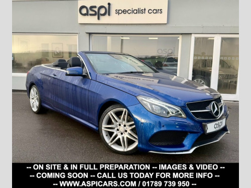 Mercedes-Benz E-Class  3.0 E350d V6 AMG Line Edition (Premium) Cabriolet  