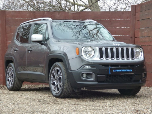 Jeep Renegade  1.4 LIMITED 5d 138 BHP ***ULEZ - 2 OWNERS***
