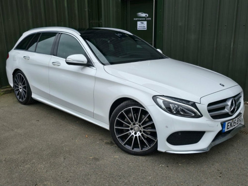 Mercedes-Benz C-Class C220 2.1 C220 BlueTEC AMG Line Estate 5dr Diesel G-Tron