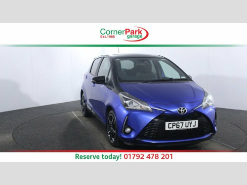 Toyota Yaris  1.5 VVT-i Blue Bi-Tone Hatchback 5dr Petrol Manual