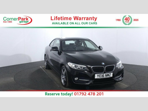 BMW 2 Series  2.0 220i Sport Coupe 2dr Petrol Manual Euro 6 (s/s