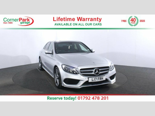 Mercedes-Benz C-Class  2.1 C220d AMG Line (Premium) Saloon 4dr Diesel 7G-