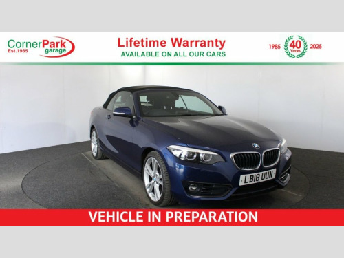 BMW 2 Series  1.5 218i Sport Convertible 2dr Petrol Auto Euro 6 