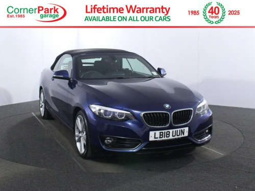 BMW 2 Series  1.5 218i Sport Convertible 2dr Petrol Auto Euro 6 
