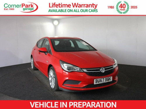 Vauxhall Astra  1.4i Turbo Design Hatchback 5dr Petrol Manual Euro
