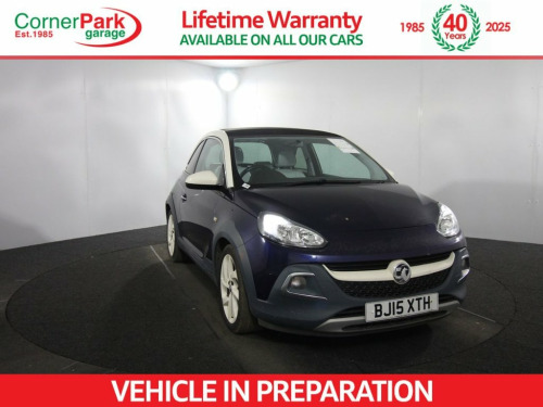 Vauxhall ADAM  1.0i Turbo ecoFLEX ROCKS AIR Hatchback 3dr Petrol 