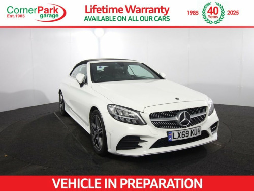 Mercedes-Benz C-Class C200 1.5 C200 MHEV AMG Line Cabriolet 2dr Petrol G-Tron