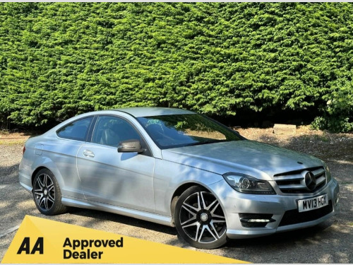 Mercedes-Benz C-Class C180 1.6 C180 BlueEfficiency AMG Sport Plus G-Tronic+ Euro 5 (s/s) 2dr