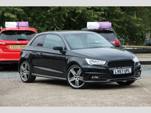 Audi A1  1.4 TFSI BLACK EDITION 3d 148 BHP ***18" ALLO