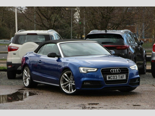 Audi A5  2.0 TDI S line Special Edition Plus Convertible 2d