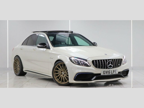 Mercedes-Benz C-Class  4.0 AMG C 63 PREMIUM 4d 469 BHP Click l Deliver + 