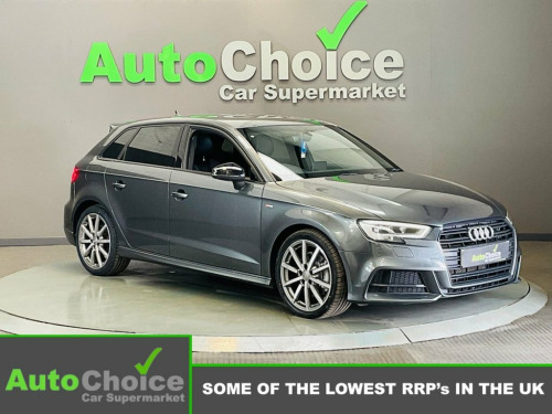 Audi A3  2.0 TFSI Black Edition Sportback 5dr Petrol Manual
