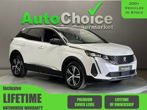 Peugeot 3008 Crossover  1.2 PureTech GT SUV 5dr Petrol EAT Euro 6 (s/s) (1 