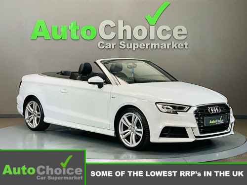 Audi A3 Cabriolet  1.5 TFSI CoD S line Convertible 2dr Petrol S Troni