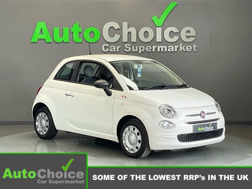 Fiat 500  1.2 Pop Hatchback 3dr Petrol Manual Euro 6 (s/s) (
