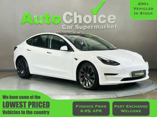 Tesla Model 3  (Dual Motor) Performance Saloon 4dr Electric Auto  