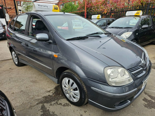 Nissan Almera  1.8 TINO S 5d 114 BHP AUTOMATIC,STRONG,RELIABLE