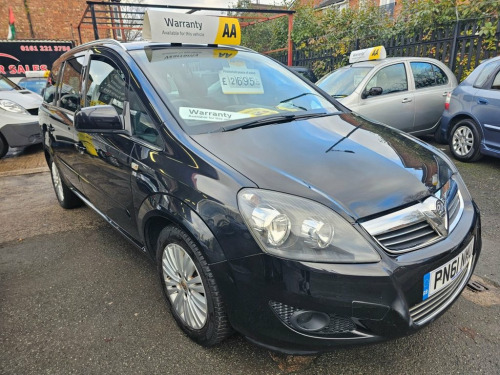 Vauxhall Zafira  1.8 16V Excite MPV 5dr Petrol Manual Euro 5 (140 p