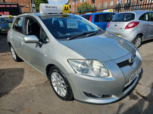 Toyota Auris  1.33 VVT-i T3 Hatchback 5dr Petrol Manual (s/s) (1