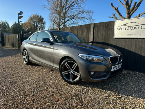 BMW 2 Series  2.0 220d Sport Euro 6 (s/s) 2dr