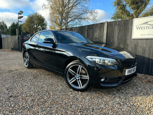BMW 2 Series  2.0 218d Sport Euro 6 (s/s) 2dr 