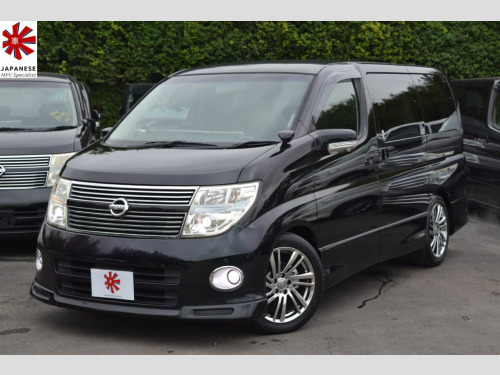 Nissan Elgrand  HIGHWAY STAR 3.5 V6 PETROL 15000 MILES FSH CAPUCCINO LEATHER GRADE 4/B MYSI