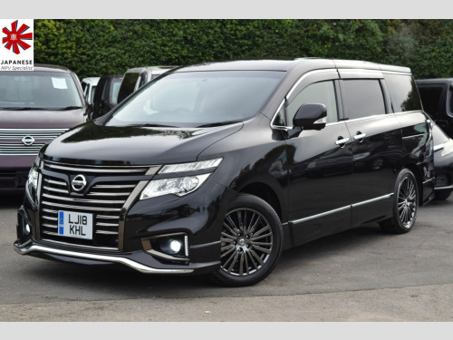 Nissan Elgrand  HIGHWAY STAR 3.5 V6 PETROL TAN INTERIOR 7K MILES GRADE4.5/A IMMACULATE COND