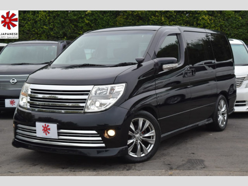 Nissan Elgrand  RIDER AUTECH 3.5 V6 4WD 56K MILES IMMACULATE PEARL MYSTIC GREEN FRESH IMPOR