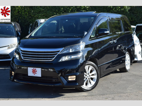 Toyota Vellfire  3.5 V6 PETROL TWIN SUNROOF UK SAT NAV AND RADIO 49K MILES IMMACULATE POWER 