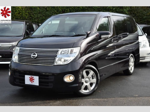 Nissan Elgrand  HIGHWAY STAR 3.5 V6 PETROL ONLY 27K MILES FSH GRADE 4/B