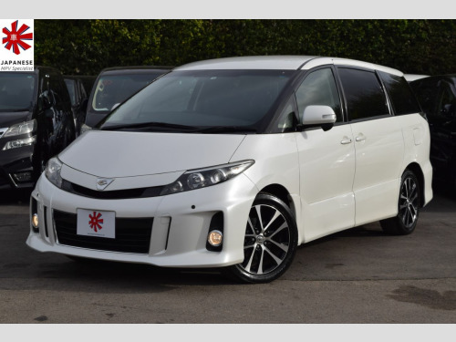Toyota Estima  2.4 PETROL AERAS 62K MILES GRADE 4 ULEZ EXEMPT IMMACULATE UK SAT NAV AND RA