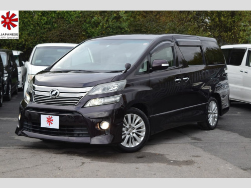 Toyota Vellfire  2.4 PETROL FACELIFT PEARL PURPLE 61K MILES UK/EU SAT NAV AND RADIO IMMACULA