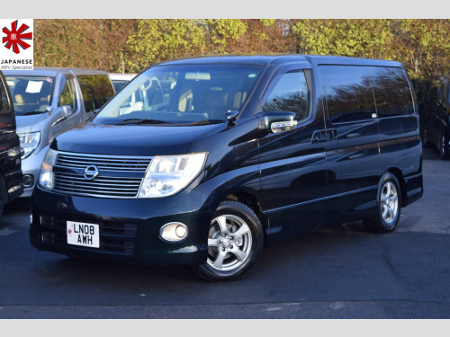 Nissan Elgrand  HIGHWAY STAR 3.5 V6 4WD IMMACUALTE MYSTIC GREEN FRESH IMPORT S3 LEATHER INT