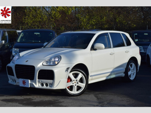 Porsche Cayenne  TURBO S 4.5 TIPTRONIC FULLY LOADED MAGNUM BODYKIT BROWN LEATHER INTERIOR IM