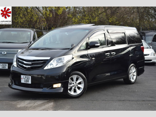 Toyota Alphard  L-PACKAGE 3.5 V6 PETROL FULLY LOADED TWIN SUNROOF BEIGE LEATHER INTERIOR BU