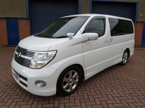 Nissan Elgrand  HWS 2.5i Auto Only 48000 Miles