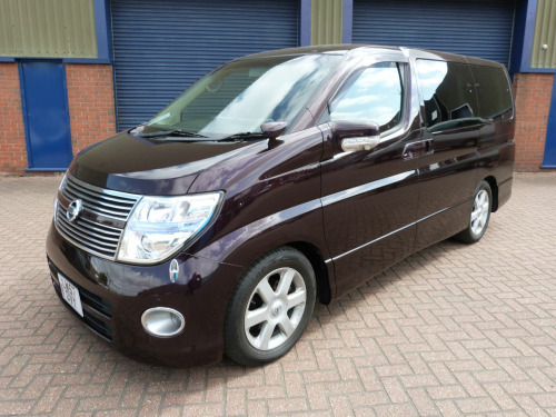 Nissan Elgrand  HWS 4WD Red Leather 3.5i Auto