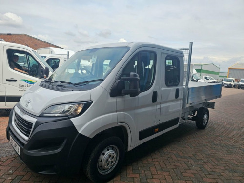 Peugeot Boxer  D/Cab (7 seat) Aluminium Tipper 2.2 Blue Hdi 140ps