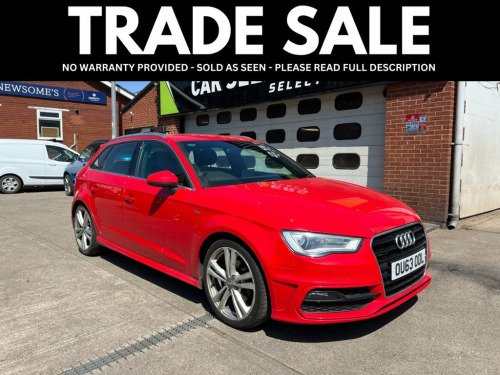Audi A3  1.4 TFSI S line Sportback 5dr Petrol Manual Euro 5