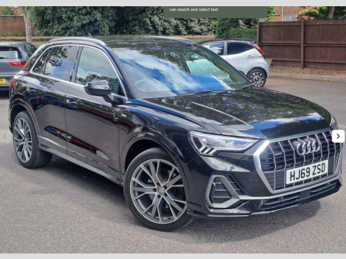 Audi Q3  2.0 TFSI 40 S line SUV 5dr Petrol S Tronic quattro