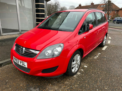 Vauxhall Zafira  1.6 16V Exclusiv Euro 5 5dr