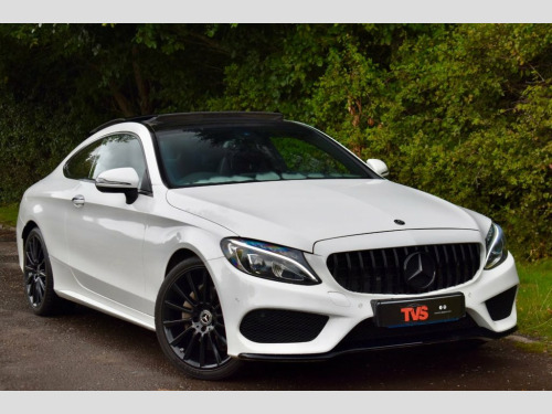 Mercedes-Benz C-Class  2.1 C220d AMG Line (Premium) Coupe 2dr Diesel G-Tr