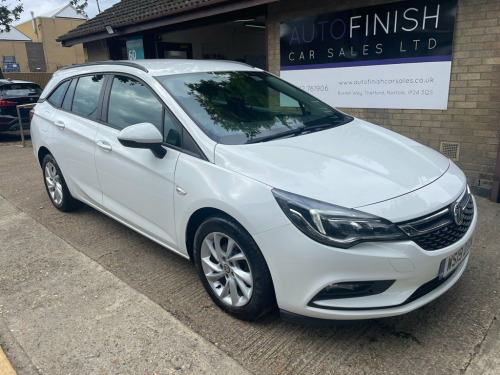 Vauxhall Astra  1.6 TECH LINE NAV CDTI ECOTEC S/S 5d 109 BHP