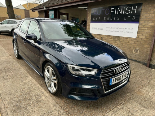 Audi A3  1.6 TDI 30 S line Sportback 5dr Diesel Manual Euro