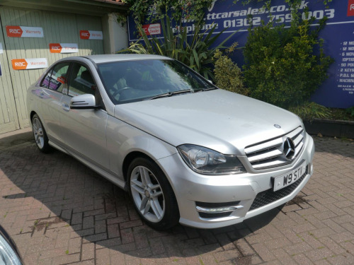 Mercedes-Benz C-Class C180 C180 BlueEFFICIENCY AMG Sport 4dr Auto