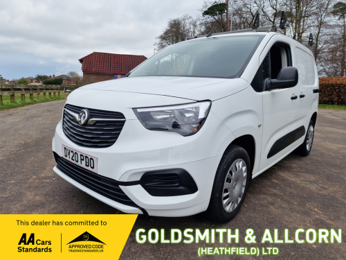 Vauxhall Combo  2300 1.5 Turbo D 100ps H1 Sportive Van++++NO VAT+++