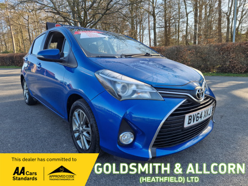 Toyota Yaris  1.33 VVT-i Icon 5dr++LOW MILEAGE,FULL TOYOTA SERVICE HISTORY+++