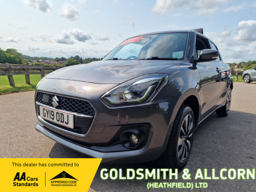 Suzuki Swift  1.2 Dualjet SHVS SZ5 ALLGRIP 5dr+++LOW MILEAGE+ SAT/NAV/CAMERA,FULL MAIN DE